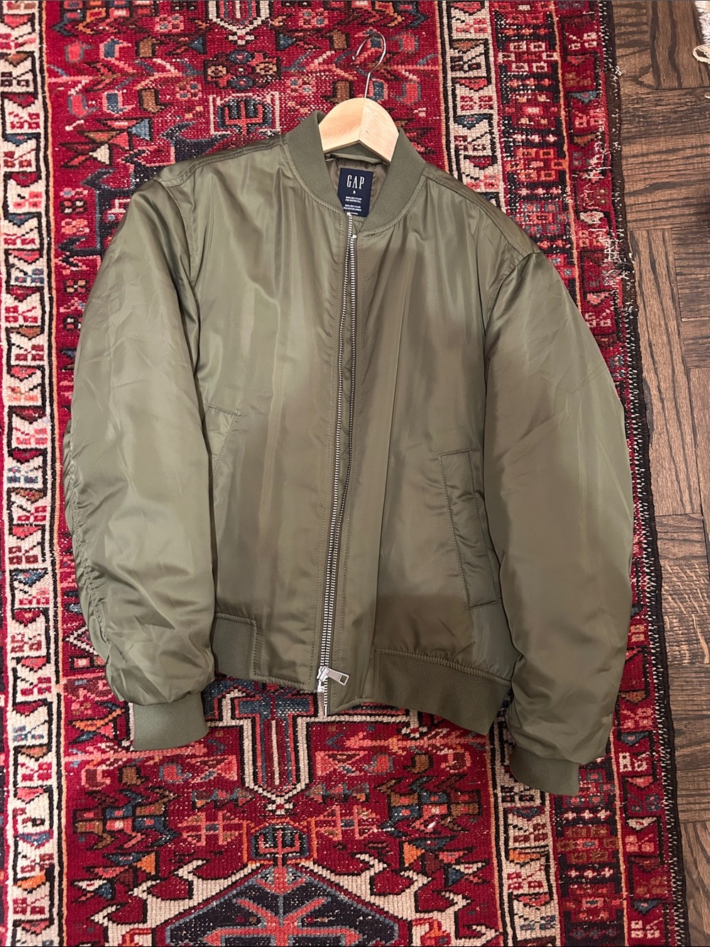 GAP Olive Green Bomber Jacket